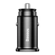Зарядное устройство Baseus Square metal A+A 30W Black (CCALL-DS01) - изображение 2