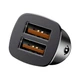 Зарядное устройство Baseus Square metal A+A 30W Black (CCALL-DS01) - изображение 3