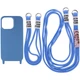 Чохол TPU two straps California для Apple iPhone 11 (6.1") Синій / Cosmos Blue - изображение 1