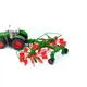 Трактор металевий Bburago - Трактор Fendt 1050 Vario c роторними валковими граблями, зелений - зображення 4
