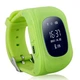 Дитячі смарт годинник телефон Smart Baby Watch Q50 з GPS трекером Салатові - зображення 3