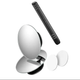 Дополнительное зеркало заднего вида Baseus Full View Blind Spot Rearview Mirrors Black (ACMDJ-01) - изображение 4