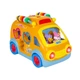 Музичний автобус-сортер Hola Toys зі звірятами (988) - изображение 3