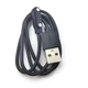 Магнитный USB кабель для детских смарт-часов Q100 Q100S / 50 см. / 4 коннектора / Черный - изображение 3