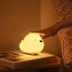 Нічний дитячий світильник Нічник Baseus Cute Series Doggie Silicone із вбудованим акуумулятором 1100 mAh White (DGAM-B02) - зображення 2
