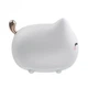 Нічний дитячий світильник Портативний Нічник Baseus Cute Series Kitty Silicone із вбудованим акуумулятором 1100 mAh (DGAM-A02) White - зображення 4