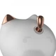Нічний дитячий світильник Портативний Нічник Baseus Cute Series Kitty Silicone із вбудованим акуумулятором 1100 mAh (DGAM-A02) White - зображення 6