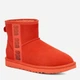 Женские угги низкие замшевые с мехом UGG 955213654 37 23 см Оранжевые (1159778865) - изображение 2
