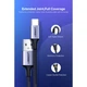 Дата кабель USB 2.0 AM to USB-C 3.0m 3.0A 18W US288 Space Gray Ugreen (60408) - изображение 5