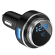 Автомобильный FM ФМ модулятор, Bluetooth трансмиттер, вольтметр, USB зарядка QC 3.0, Terra GC16 - изображение 2
