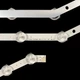 LED підсвітка Samsung TV 32" inch 585mm 12-led 3V D3GE-320SM1-R2 BN96-28763A BN96-35204A LM41-00001R 2pcs=1set - изображение 3