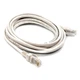 Провід для інтернету "HX" RJ-45 Cat 5E 145 см Білий, мережевий кабель для інтернету LAN (VS7005917) - изображение 4