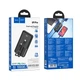 Портативний зарядний пристрій PowerBank Hoco Shell fully compatible with cable Q9 Pro 10000мАч USB/Type-C/Lightning Чорний - зображення 10