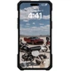 Ударостійкий чохол UAG Monarch Pro with MagSafe Leather для Apple iPhone 14 Pro (6.1") Чорний - изображение 4