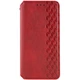 Кожаный чехол книжка GETMAN Cubic (PU) для Samsung Galaxy A16 5G Красный - 00000074489_3 - изображение 1