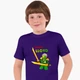 Детская футболка Лего Ниндзяго Ллойд Гармадон (LEGO Ninjago Masters of Spinjitzu Lloyd Montgomery Garmadon) (25186-2641) 146-152 см Хлопок Фиолетовый - изображение 1