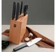 Набір Стальних Кухонних Ножів Xiaomi Huo Hou Youth Knifes Set 6 в 1 (HU0057) - зображення 4