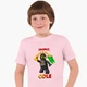 Детская футболка Лего Ниндзяго Коул (LEGO Ninjago Masters of Spinjitzu Cole) (25186-2640) 88-104 см Хлопок Розовый - изображение 1