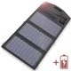 Портативная солнечная панель ALLPOWERS (AP-SP-014-BLA) 5V15W для зарядки телефона с аккумулятором 10000mAh - изображение 1