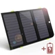 Портативная солнечная панель ALLPOWERS (AP-SP-002BLA) 5V21W для зарядки телефона с аккумулятором 10000mAh - изображение 1