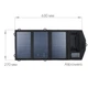 Портативная солнечная панель ALLPOWERS (AP-SP-014-BLA) 5V15W для зарядки телефона с аккумулятором 10000mAh - изображение 8