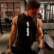 Безрукавка мужская майка Go Gym черная L - изображение 5
