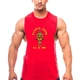 Безрукавка мужская майка Gold's gym красная L - изображение 1