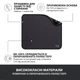Коврик для мышки Logitech Mouse Pad Studio Series Graphite (956-000049) - изображение 4
