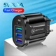 Сетевое зарядное устройство Xiamen 3 USB Type-C Super Charge/Quick Charge 3.0 5V/2.4A Black (PH050557) - изображение 6