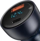Автомобільний зарядний пристрій Baseus Particular Digital Display QC+PPS Dual Quick Charger Car Charger 65 Вт (TZCCKX-0G) - зображення 5