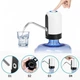 Помпа для воды на бутыль Water Dispenser, электрический аккумуляторный насос кулер для бутылки 10 л, 11 л, 18.9 л, бесшумная насадка-дозатор для бутылированной воды с USB зарядкой Белая AW-001-White - изображение 5