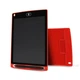 Дитячий графічний планшет для малювання A-Toys Writing Tablet LCD 10", на батарейці, зі стілусом Червоний - зображення 3