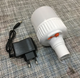 Акумуляторна підвісна лампа світильник для кемпінгу Soft Lamp KL-240 с сонячної баретеей і крюком - зображення 4