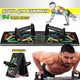 Доска для отжиманий Body Push Up Board S-2 14 в 1 Тренажер для рук, спины, груди, складная - изображение 1
