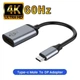 Адаптер перетворювач конвертер Type-C - DisplayPort 4K 60 Hz SmartGo - зображення 1