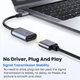 Адаптер перетворювач конвертер Type-C - DisplayPort 4K 60 Hz SmartGo - зображення 5