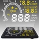 Проєктор приладової панелі на лобове скло OBD2 HUD 5.5" - зображення 1