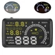 Проєктор приладової панелі на лобове скло OBD2 HUD 5.5" - зображення 2