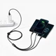 Кабель Baseus Tungsten Gold One-for-three Fast Charging Data 3-in-1 (Micro USB+Lightning+Type-C) - зображення 3