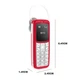 Міни Мобільний Телефон GtStar BM30 Червоний - изображение 2