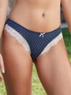 Комплект белья (бюстгальтер push-up и трусики слипы) Jadea 4361 85B/L Сапфировый (blu) - изображение 3