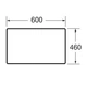 Столешница для ванной комнаты ROCA VICTORIA BASIC A857502806, белый - изображение 2