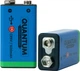 Акумулятор літій-іонний Quantum USB Li-ion CR9V, 600mAh plastic case, 1 шт/уп - зображення 4