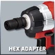 Гайковерт Einhell TP-CW 18 Li BL - Solo, PXC, 18В (без АКБ и ЗУ) (4510040) - изображение 5