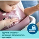 Слюнявчик Canpol babies Bonjour Paris силиконовый с карманом синий (74/027_blu) - изображение 4