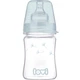 Бутылочка для кормления Lovi Diamond Glass Botanic стеклянная 150 мл Светло-синяя (74/105) - изображение 1