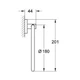 Держатель полотенец GROHE ESSENTIALS 40365001 - изображение 2