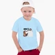 Детская футболка для мальчиков Вся правда о медведях (We Bare Bears) (25186-2902-35) 146-152 см Хлопок Голубой - изображение 3