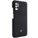 Чехол Epik Silicone Cover Full Camera AAA для Xiaomi Redmi Note 10 5G / Poco M3 Pro Черный / Black - изображение 2