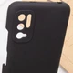 Чехол Epik Silicone Cover Full Camera AAA для Xiaomi Redmi Note 10 5G / Poco M3 Pro Черный / Black - изображение 5